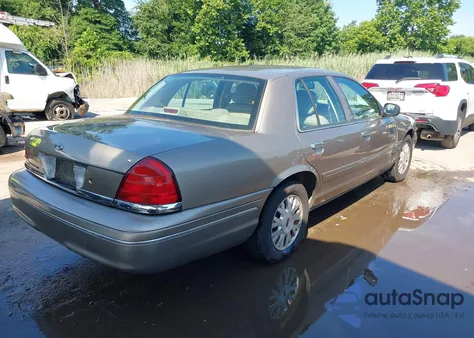 2004 Ford Crown Victoria Lx из США, поврежденный, VIN 2FAHP74WX4X156047